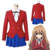 Tiger Toradora Dragon Aisaka Taiga Cosplay Costume Gal School Uniform Size Large