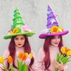 Lolitas Cosplay Witch Hat Magical Wizard Hats Halloween Witch Unisex Hat for Halloween and Theme Parties