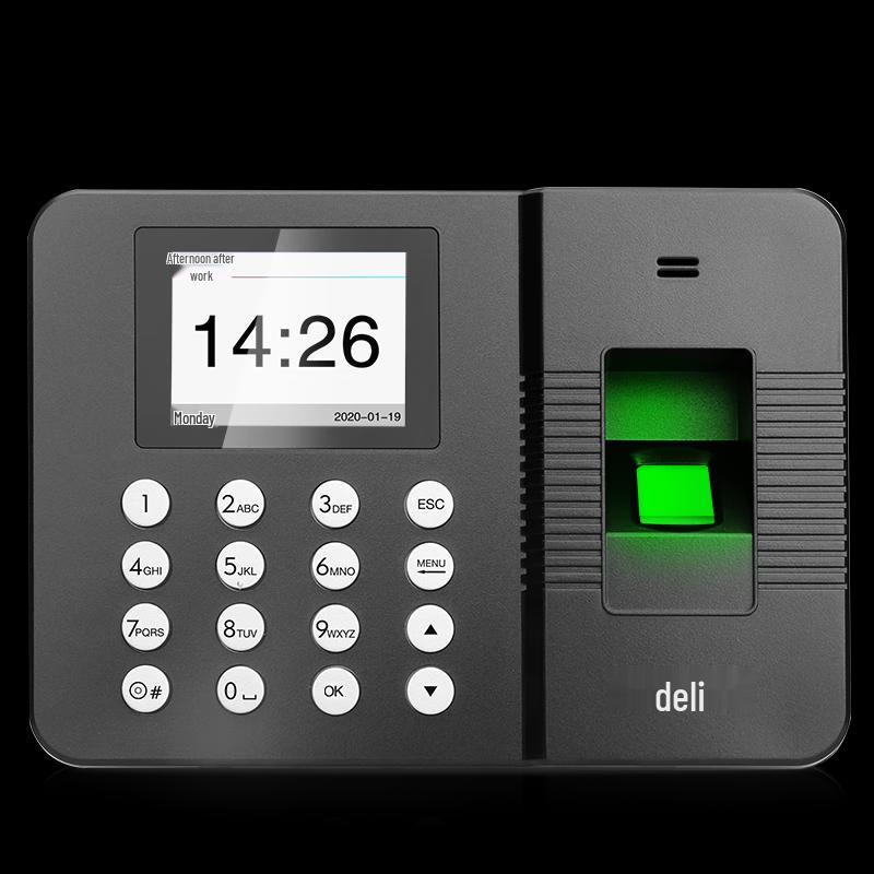 Deli Fingerprint Attendance Machine 3960PRO CN plug (adapter included)
