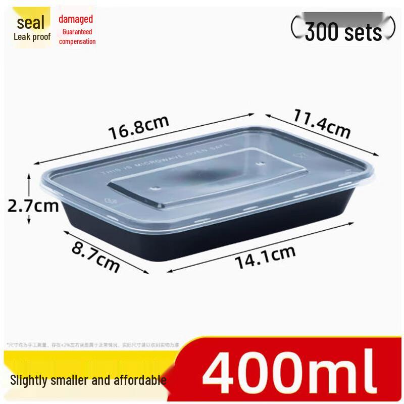 Saint Bella Disposable Rectangular Food Containers