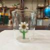 Shu Q Cute Handleless 3D Cartoon Glass Cups - Sunflower