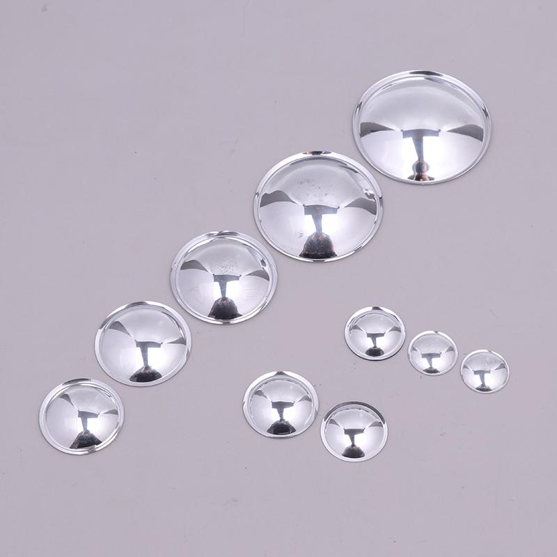 Speaker Dust Cap Woofer Loudspeaker Dust Cover Bright-Silver 20mm 30mm 40mm 50mm Repair Audio Speaker Accessories DIY