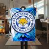 1pc leicester city Print Flannel Blanket, High quality Comfortable for All Seasons, Home Decor, Warmth and Comfort, Perfect for Christmas Gifts70