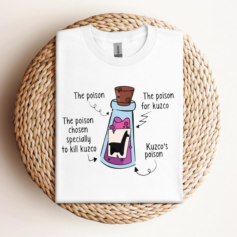 Kuzco s Poison Yzma s Extract of Llama Shirt, Disney Emperor s New Groove Villains Tee, WDW Magic Kingdom Family Vacation Holiday Gift 100