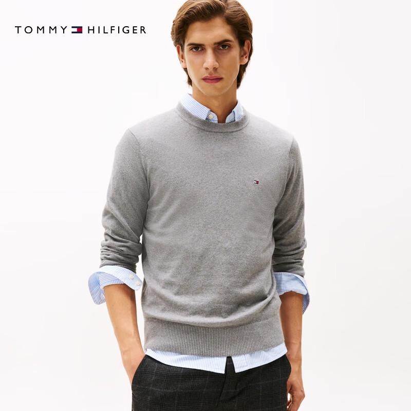 Tommy Hilfiger Men's Cotton Cashmere Crew Neck Sweater A/W 2025