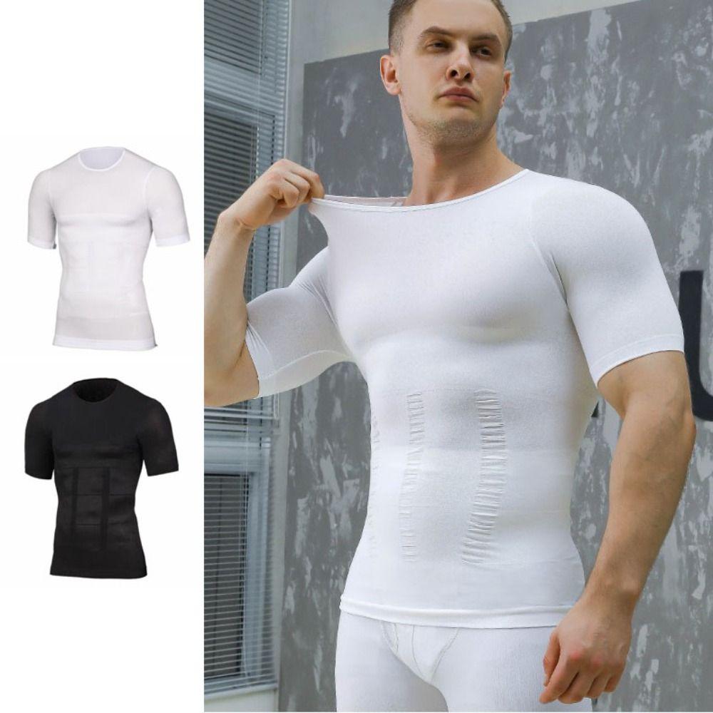 Tummy Control Body Shaper Men Thin Waist Trainer Top Simple Men's Underwear M