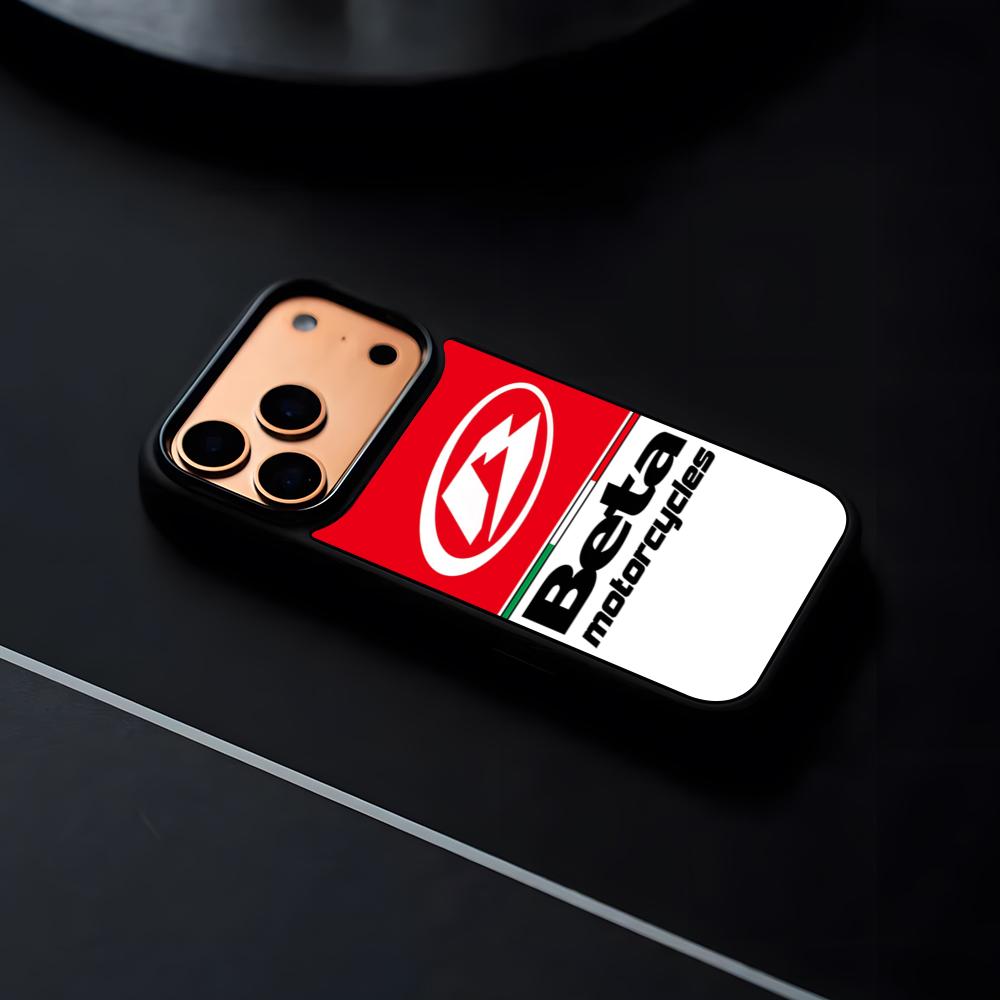 

Motorcycle Racing B-betas Phone Case For IPhone 17 16 15 14 13 12 Pro Max Plus Black Frame Hard Shell iPhone 13