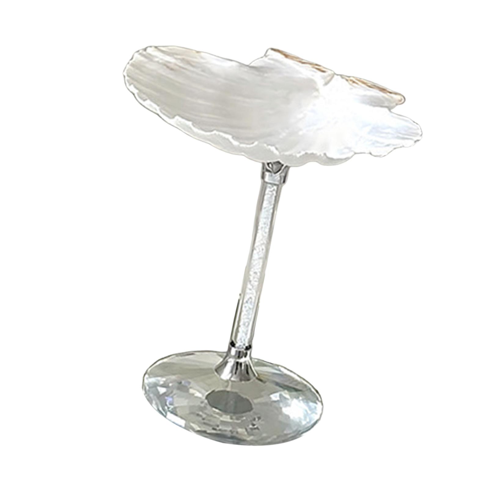 

Бокалы для вина в форме ракушки, стакан для сока, креативный многофункциональный, 2x7 дюймов для Дня матери, элегантные аксессуары, ручная работа белый