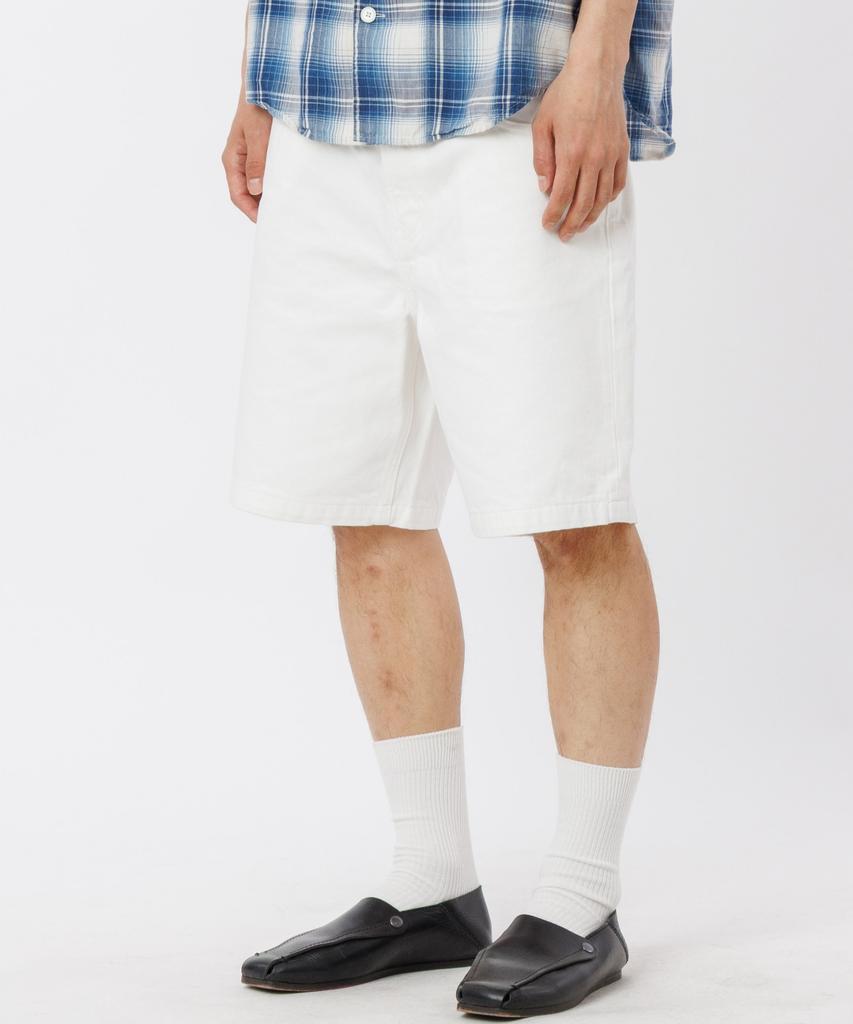 Modenaleudeo Regular Bermuda Shorts (White)
