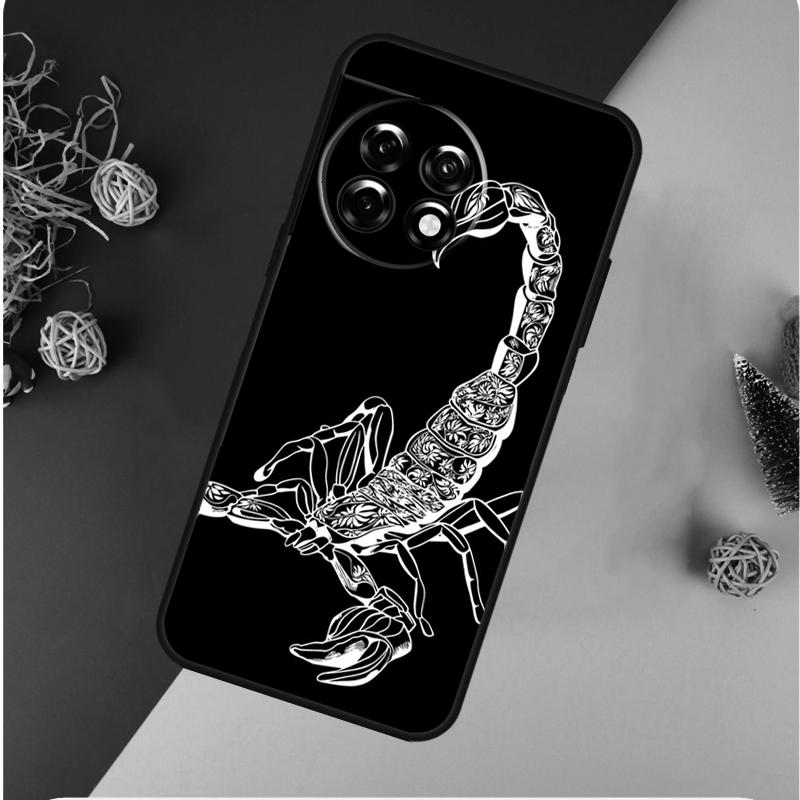 Scorpion For OnePlus Nord CE 4 3 2 Lite N20 N30 9 10 Pro 8T 9RT 10T 10R 13R 12R 11 12 13 Phone Case