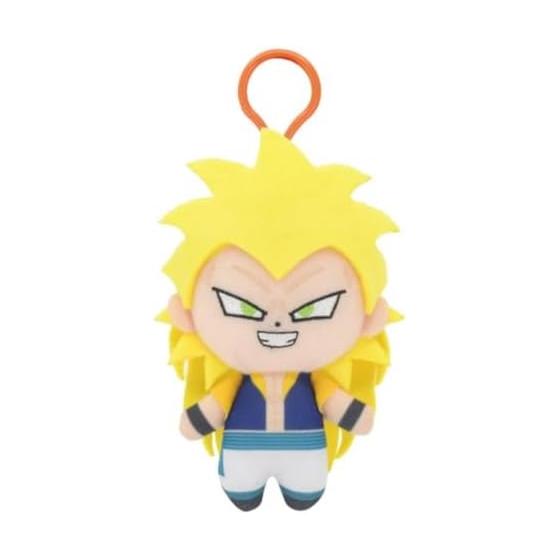 Dragon Ball Z Super Saiyan 3 Gotenks Chibi sewing mascot with plastic hook