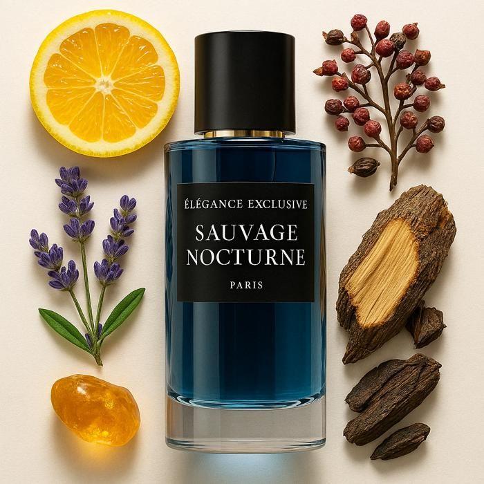 Eau De Parfum Mixte - Élégance Exclusive - Sauvage Nocturne - 50 Ml - Parfum De Luxe - Parfum Intense