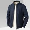 FAPAI Men's Business Casual Stand-Collar Jacket
