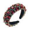 Women's Heavy Work Sponge Velvet Hair Band Wide Edge Retro Headwear Accessories