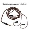 3.9ft 4 Strands Woven Cable for IE80 IE8i IE80i IE8 IE80S Headset Headset Replacement