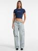 Guess Jeans Casual SS CN Indigo Baby Tee BL1N