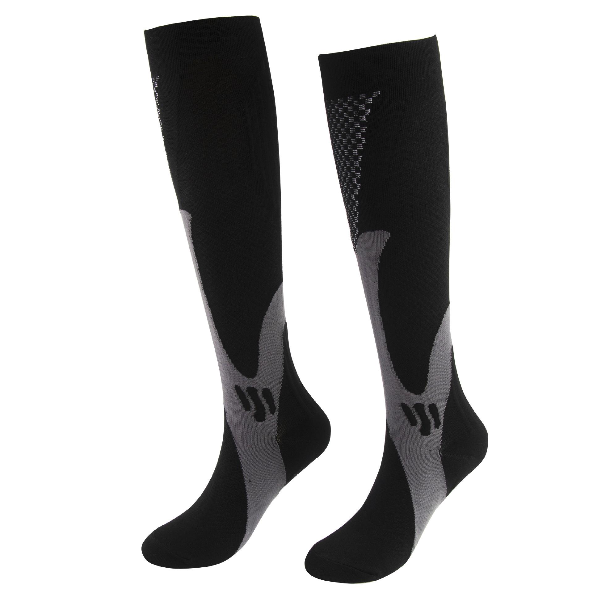 

Compression Socks Sports Pressure Socks, Stretch Socks, Cycling Compression Socks, Outdoor Sports L/XL чёрный
