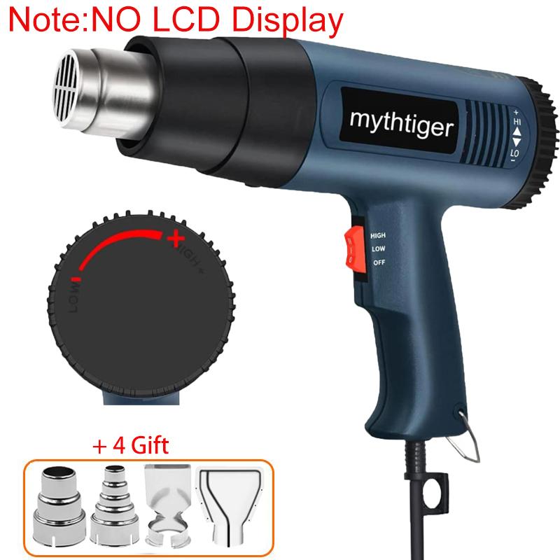 

НОВЫЙ 2000 Вт Регулируемый Термофен с Переменной Температурой Термофен Для Автомобиля Термоусадочная Трубка Для Выпекания Плёнки Промышленный Термоэлектрический Инструмент
