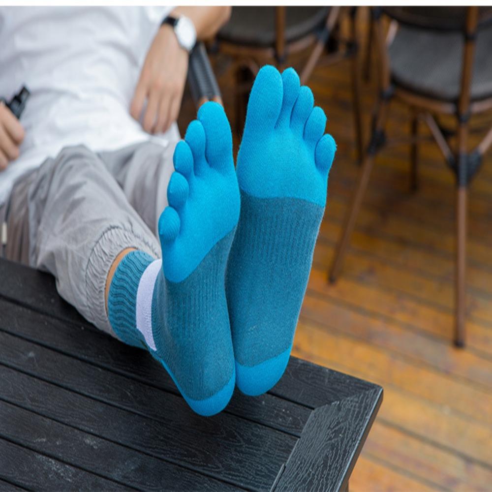 Cotton Anti-Sweat With Toes Sport Sweat Socks Dress Socks With Toes Five Finger Socks Toe Socks