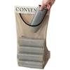 Wall-Mounted Kitchen Organizer: Hanging Mesh Bag & Hook for Plastic Bags & Trash Bags