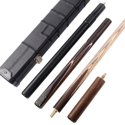 Black Scorpion Cuesoul 57", Rosenholz, Handgefertigt 3/4-teiliges Snooker-Queue + Schwarzes Queue-Etui + Queue-Verlängerung