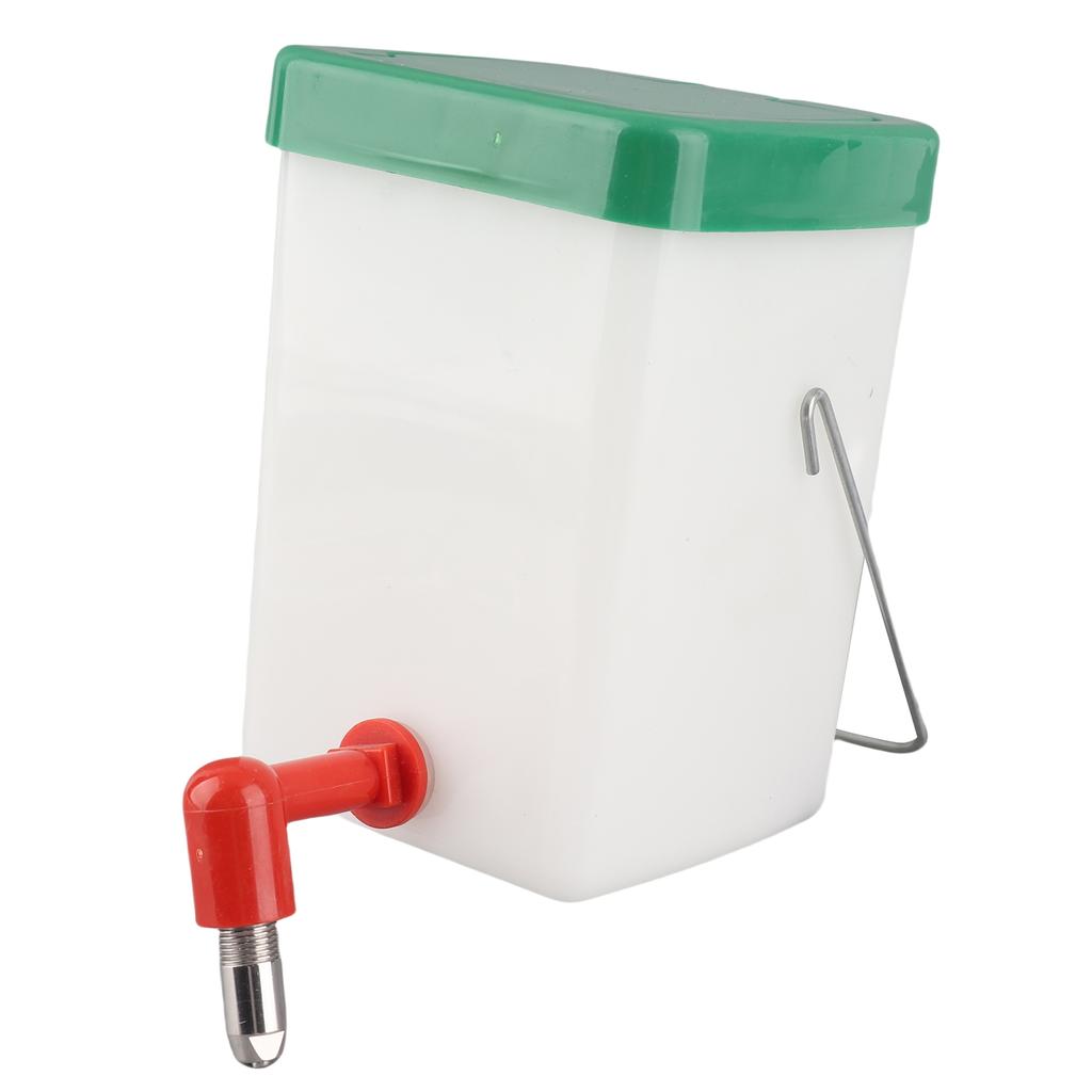 Chicken Nipple Waterer Hanging Leak Proof Large Capacity Poultry Nipple Drinker for Farm Hanging Chicken Nipple Drinker