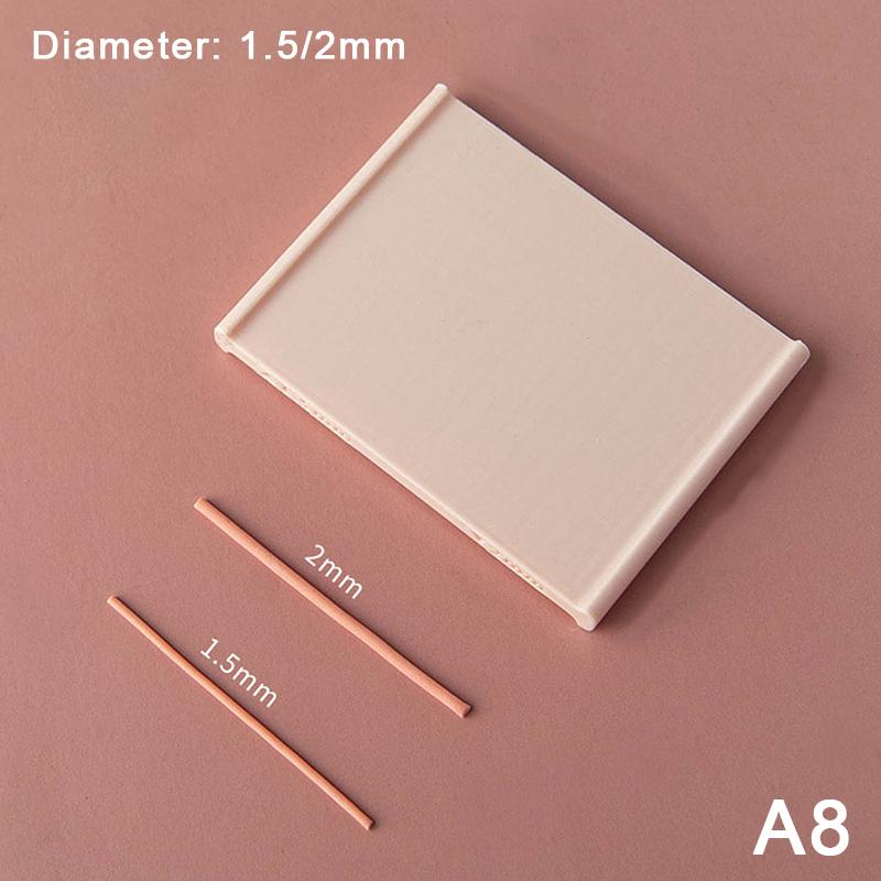 0.5-5mm Soft Clay Strip Rolling Molds DIY Hand-rolled Clay Strip Woven Earrings Bracelet Pendant Making Polymer Clay Tools