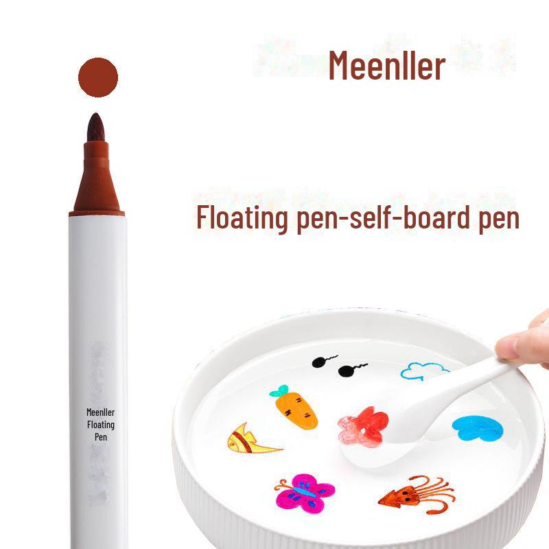 Kids' Internet Star Magic Color Water Doodle Pen Set, Erasable Fun 12 Colors for Whiteboard Drawing