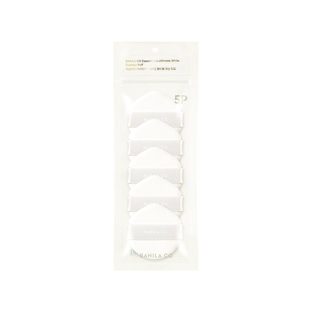 BANILA CO White Cushion Puff 5P