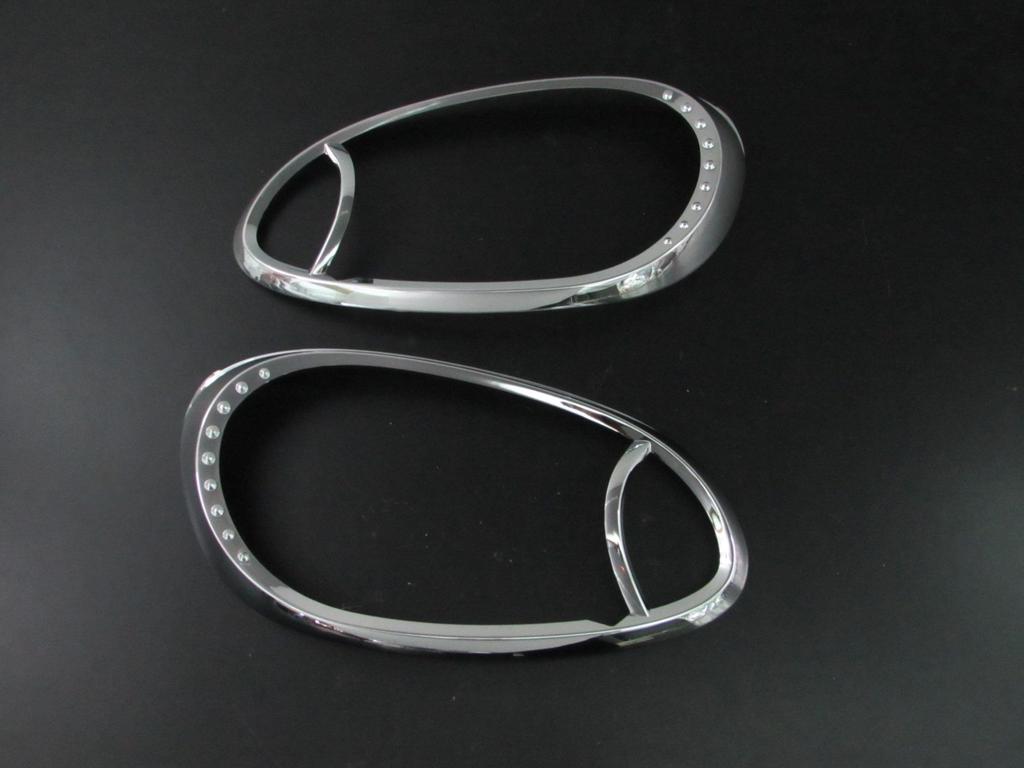 BRIGHTZ Chromované kroužky světlometů pro March K13 NK13 K13 Modifikovaný K NK 13 Modifikovaný 11655 (Před faceliftem) [HEAD-039]