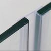 6 8 10 12mm Glass Seals Frameless Shower Bathroom Door Window Balcony Screen Sealing Strip Weatherstrip Draft Stopper Big H (Length : 5M, Shape : H)