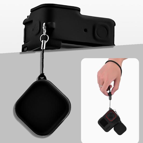 Protector de Lente para Cámara de Acción Cubierta Protectora a Prueba de Golpes Resistente a Impactos Fácil Instalación Funda de Silicona para Cámara de Acción para Insta360 Ace Pro 2