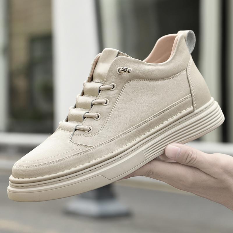 Модные высококачественные кожаные туфли — фото 5