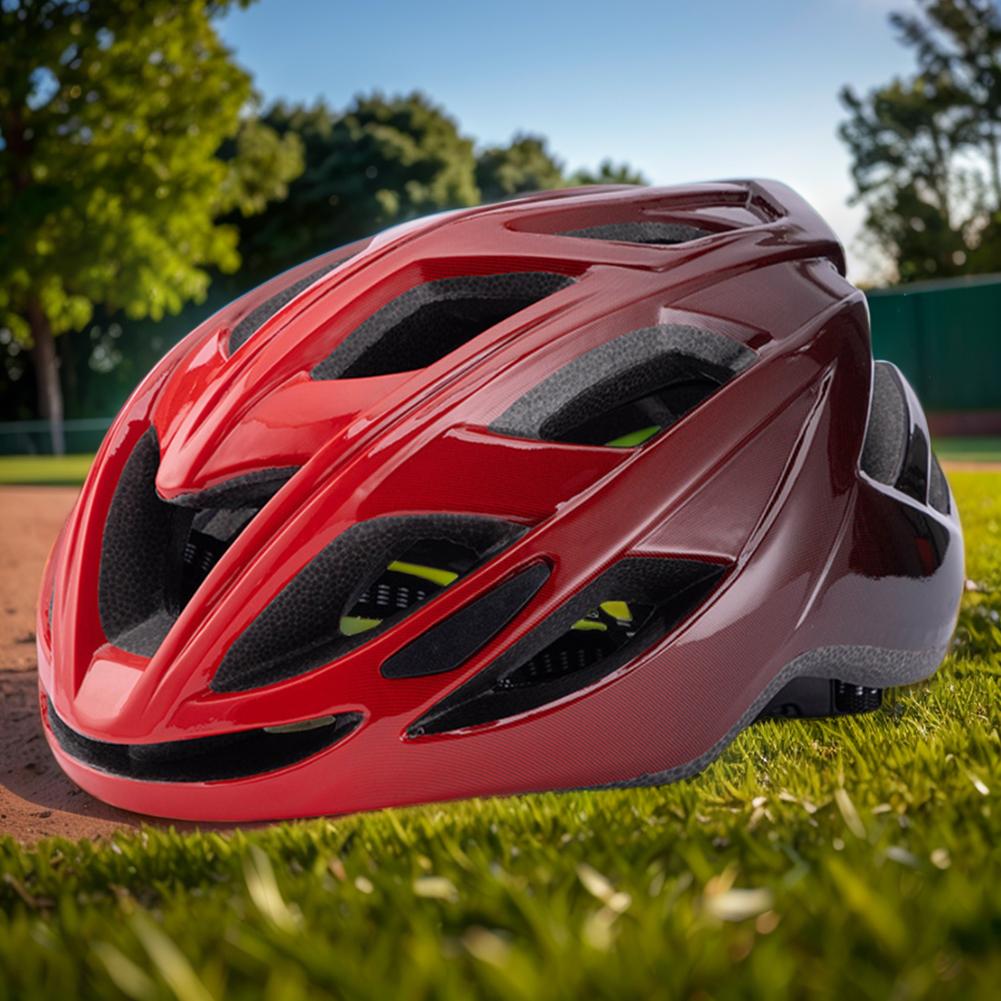 Bike Helmet Safety Racing Helmets Breathable Integrally-Molded Bicycle Helmet Lightweight 19 Vents for Skateboard Balance Bike