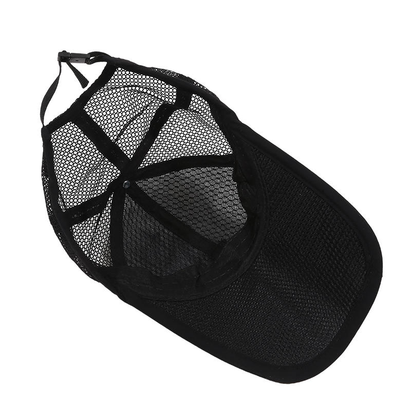 Men's Mesh Baseball Cap Summer Sun Hat Breathable Quick Dry Outdoor Sport Caps with Sweatband for Fishing Golf