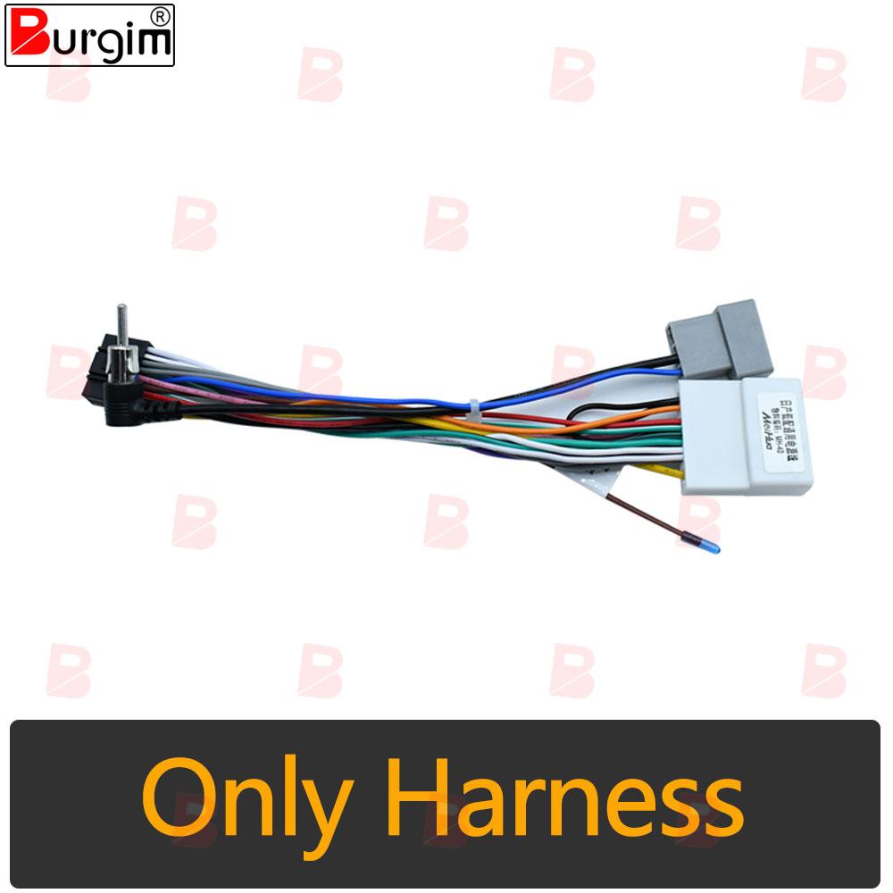 

Car Android Radio Fascias Frame For Nissan Altima 4 L32 Teana 2007 - 2013 9 inch 2DIN Stereo Panel Harness Connector Power Cable Only cable