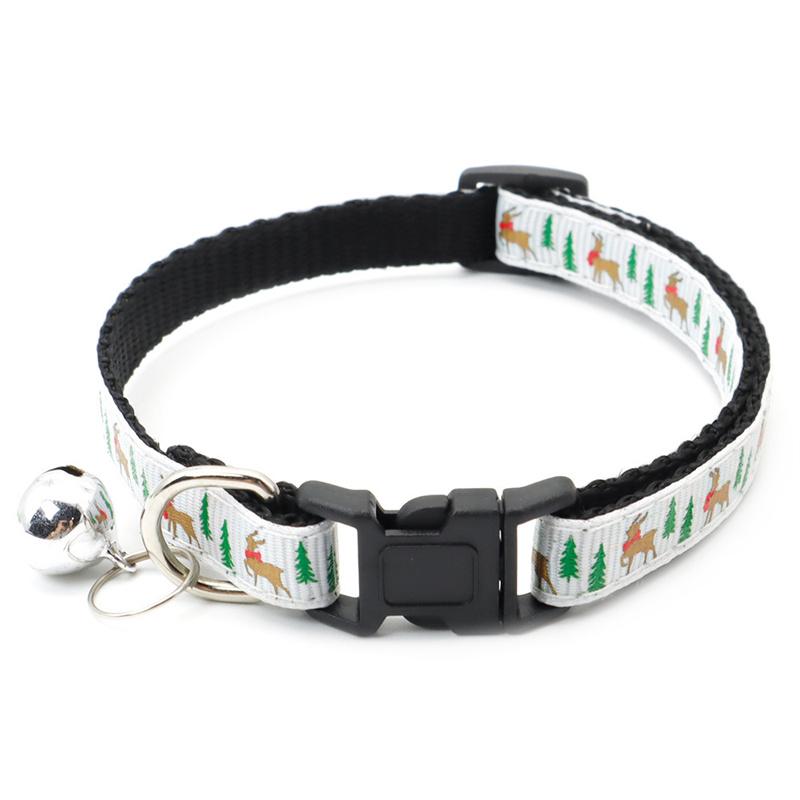 Christmas Safety Buckle Dog Collar Snowflake Tree Christmas Pet Collar Adjustable Collar Cat Collar Pet Accessories Wholesale