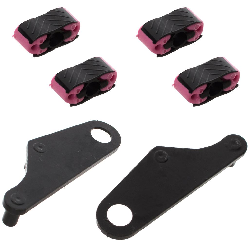 Renault Megane II 02-08 sunroof repair kit 2x hinges + 4x sliders 6 pcs. Set