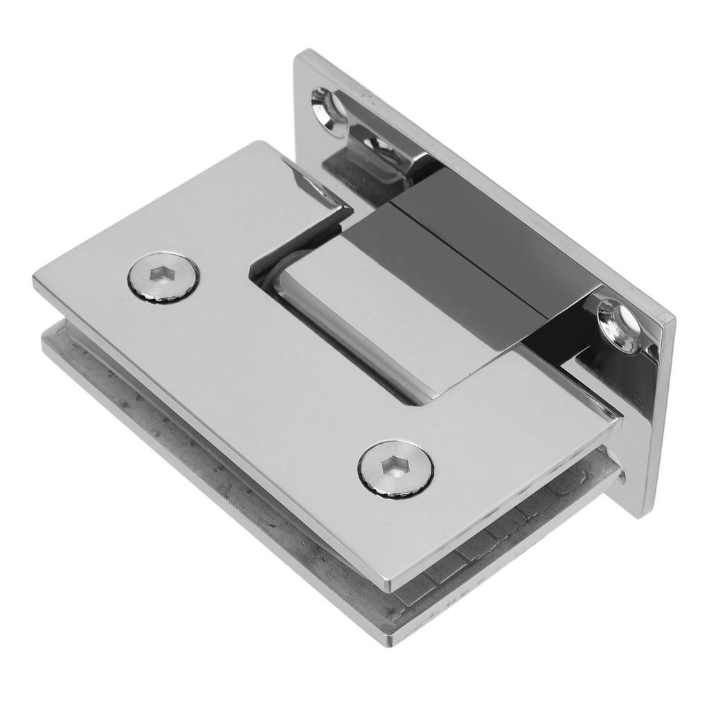 Badezimmer Glastürscharnier 90 Grad Edelstahl Rahmenloses Glastürscharnier für 8 12 mm Türen