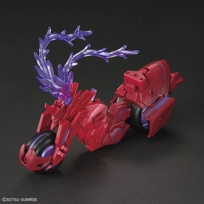 Bandai SPIRITS SD Gundam Sangokuden Lu Bu Sinanju & Red Hare Model Kit BAS5057610 Red
