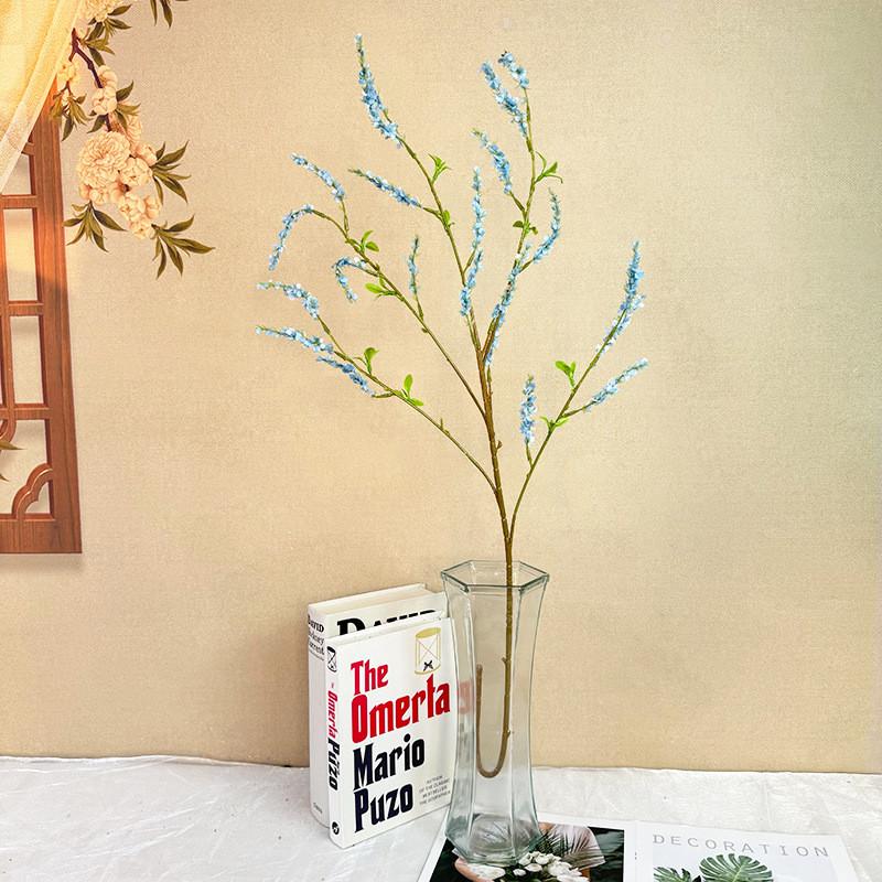 Artificial Fontanesia Phillyreoides Subsp Plant Art Wall Decor With Silk Material For Wedding And Event Display