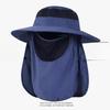 Men and Women's Summer Sun Hat Outdoor Breathable Sun Hat Big Brim Fisherman Hat Neck Protection Fishing Hat Sun Protection Hat Sun Protection Hat