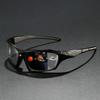 New cycling sunglasses mountaineering bicycle color film silicone foot sunglasses men's and women's high-end windproof outdoor glasses