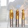 3Pcs 6.5/8/10mm HSS CO Spot Weld Drill Bit Set Titanium Plating Sawtooth Point Countersink Bit Welding Cutting Accessory