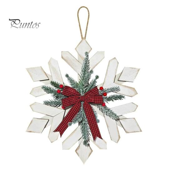 

Рождественский дверной знак, украшение, деревенская деревянная снежинка, искусственная сосновая ветка, бант, венок, входная дверь, вешалка для зимней стены, крыльца, фермерского дома белый