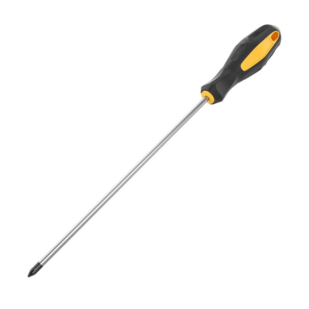 Überlegener 12-Zoll-Magnetschraubendreher Ergonomischer Gummigriff Schlitzkopf