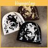 With Knit Hat Warmth Function Winter Beanie For Street Style Hiphop Enthusiasts