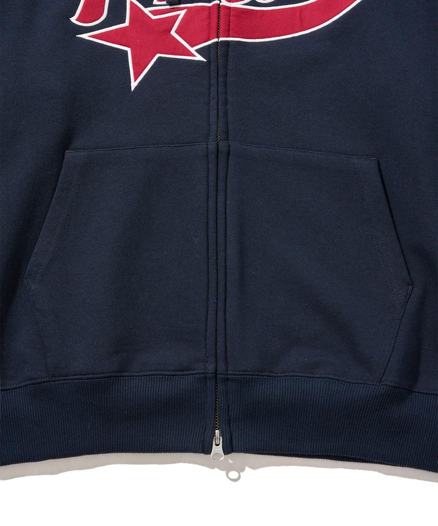 Physical Department Startail Zip-Up Hoodie_Red