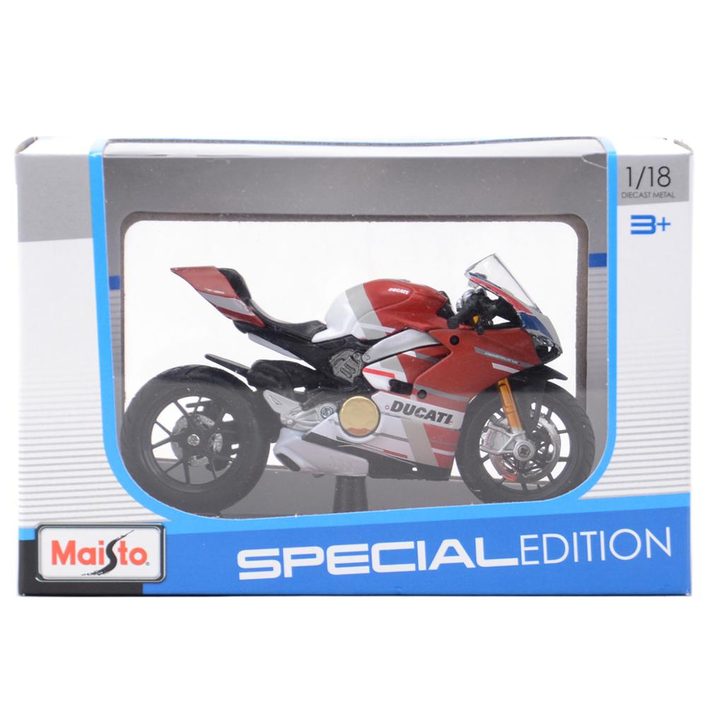 Maisto 1:18 Ducati Panigale V4 S Corse Static Die Cast Vehicles Collectible Hobbies Motorcycle Model Toys