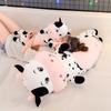 Lovely Creative Milk Cow Plush Pillow Soft Stuffed Cartoon Animal Cattle Doll Bedroom Sleeping Pillow Cushion Gift Kids Toy